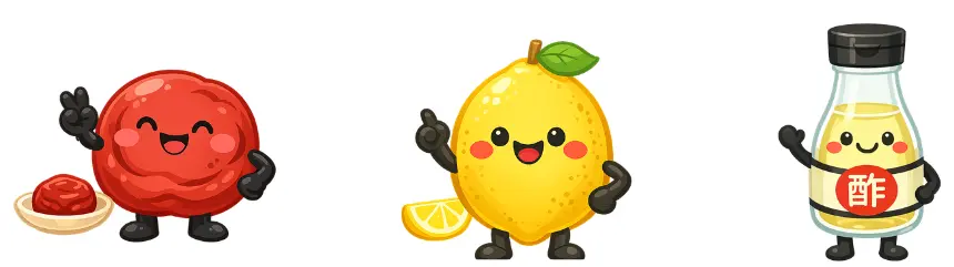 クエン酸と同じ働きをする食品