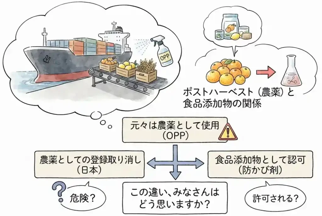 ポストハーベストイメージ図