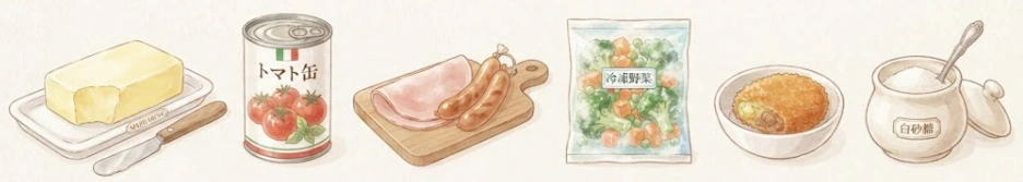 できるだけ控えたいものイメージ図