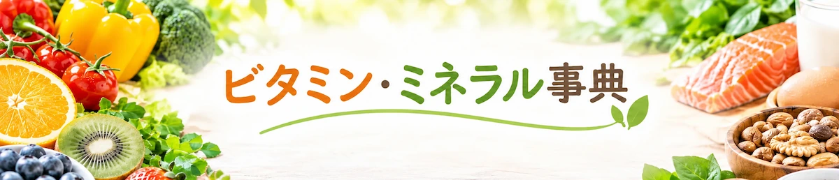 ビタミン･ミネラル事典バナー
